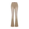 Pcfg Cotton Coated Flare Pant In Sand