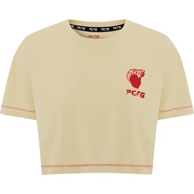 Pcfg Cotton Crop Tee In Neutral