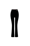 Pcfg Cotton Flare Yoga Pant In Black