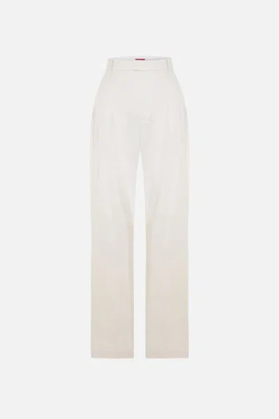 Pcfg Daydreamers Relaxed Fit Dart Detail Pants In White