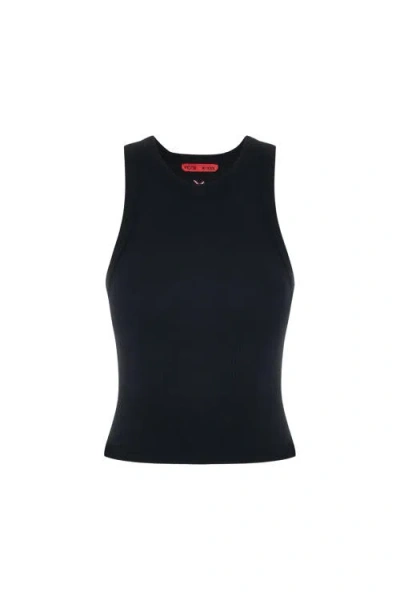 Pcfg Daydreamers Wide Strap Tank Top In Black