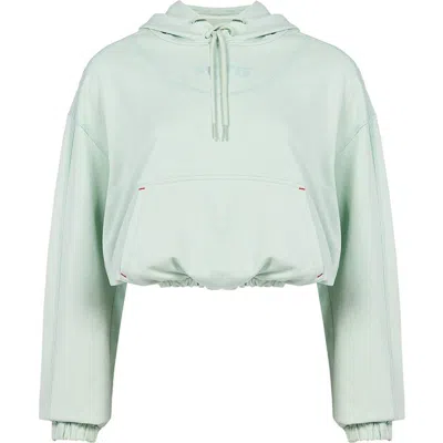Pcfg Free Heaven Crop Hoodie In Green
