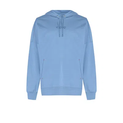 Pcfg Free Heaven Oversize Hoodie - Coronet Blue