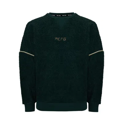 Pcfg Green Fluffy Track Sweat - Men
