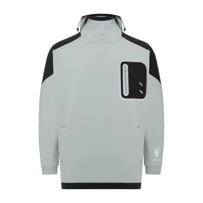 Pcfg Grey / Black Comfort Track Hoodie - Men In Grey/black