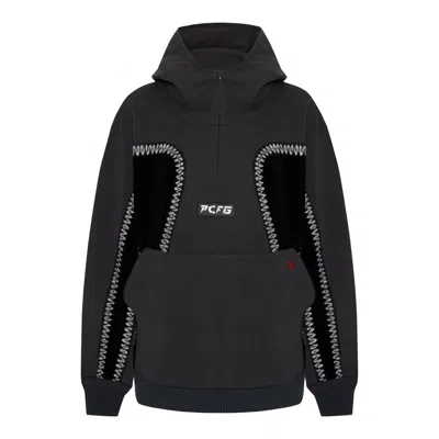 Pcfg Grey / Black Men Boomerang Hoodie - Phantom In Grey/black
