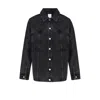 Pcfg Men's Black Free Heaven Destroyed Denim Jacket In Black