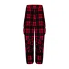 Pcfg Men's Black / Red Your Itch Plaid Cargo Pant In Red