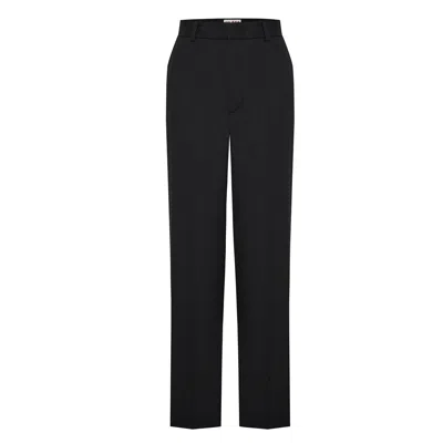 Pcfg Men's Black Striped Slim Pant