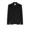 Pcfg Men's Black Your Itch Kangaroo Collar Blazer Jacket In Black