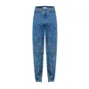 Pcfg Men's Blue Free Heaven Motorcycle Jeans In Blue