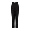 Pcfg Men's Free Heaven Linen Suit Pant - Jet Black In Black