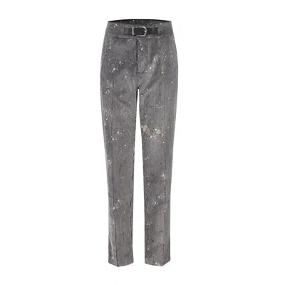 Pcfg Men's Grey Your Itch Velvet Pant In Gray