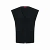 Pcfg Men's Knitted Vest - Jet Black In Black