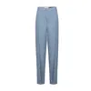 Pcfg Men's Neutrals / Blue Free Heaven Linen Casual Pant - Coronet Blue In Blue