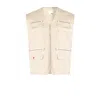 Pcfg Men's Neutrals Free Heaven Vest With Pocket - Fog