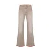 Pcfg Men's Neutrals Pure Cotton Faded Denim Pant - Moon Rock In Neutral