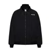 Pcfg Men Oversized Bomber Jacket - Black In Black