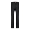 Pcfg Men's Pure Cotton Shiny Coated Denim Pant - Black In Black