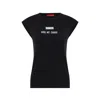 Pcfg Men's Rib Tank Top With Patch - Black In Black