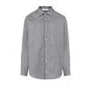 Pcfg Men's White / Grey Your Itch Srtiped Long Sleeve Shirt - Grey Striped In Blue