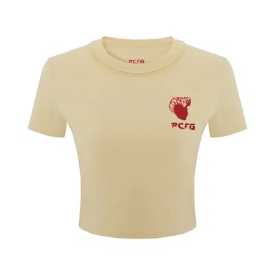 Pcfg Neutrals / Green Women Comfort Fit Tee - Chino Green
