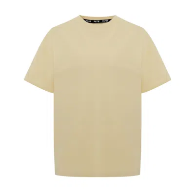 Pcfg Neutrals / Green Women Destroyed Logo Tee - Chino Green