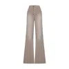 Pcfg Neutrals Pure Cotton Regular Fit Flare Denim Pant