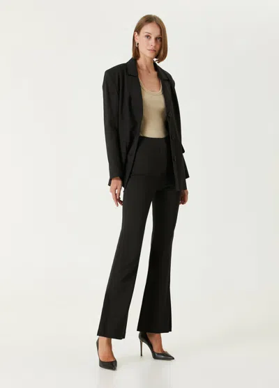 Pcfg Store Cotton Flared Skinny Pant - Black