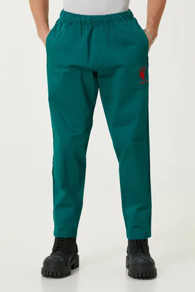 Pcfg Store Cotton Woven Track Pant In Green