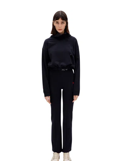 Pcfg Store Destroyed High Neck Sweat In Black