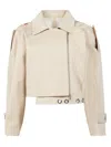 Pcfg Store Free Heaven Cropped Trenchcoat