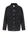 Pcfg Store Free Heaven Destroyed Denim Jacket