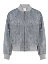 Pcfg Store Free Heaven Ripped Look Bomber Jacket