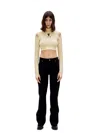 Pcfg Store Long Sleeve Crop Top