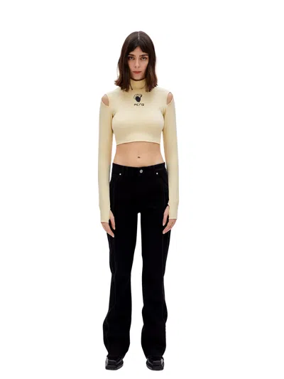 Pcfg Store Long Sleeve Crop Top