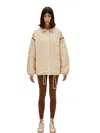 Pcfg Store Oversized Contrast Tape Puffer Coat