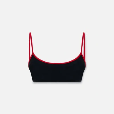 Pcfg Store Scoope Bikini Top In Black