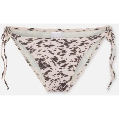 Pcfg Store Side Tie Bikini Bottom In Sand