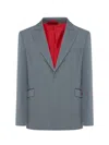 Pcfg Store Striped Woven Blazer Jacket