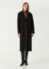 Pcfg Store Wool Coat - Black In Black