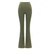 Pcfg Women's Acid Washed Flare Sweatpant - Covert Green In Green
