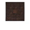 Pcfg Women's Black / Brown Pure Silk Leopard Scarf In Multi
