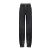 Pcfg Black / Grey Free Heaven Acid Wash Sweatpant - Women In Black/grey