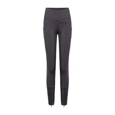 Pcfg Women's Black / Grey Your Itch Active Legging In Gray