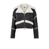 Pcfg Women's Black Your Itch Furry Leather Jacket In Black