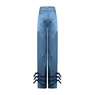Pcfg Women's Blue Free Heaven Shiny Pant