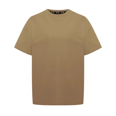 Pcfg Women Destroyed Logo Tee - Covert Green