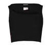 Pcfg Women's Free Heaven Rib Crop Tank Top - Jet Black In Black