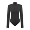 Pcfg Women High Neck Bodysuit - Black In Black